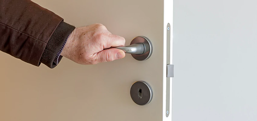 Restroom Locks Privacy Bolt Installation in Rubidoux, California
