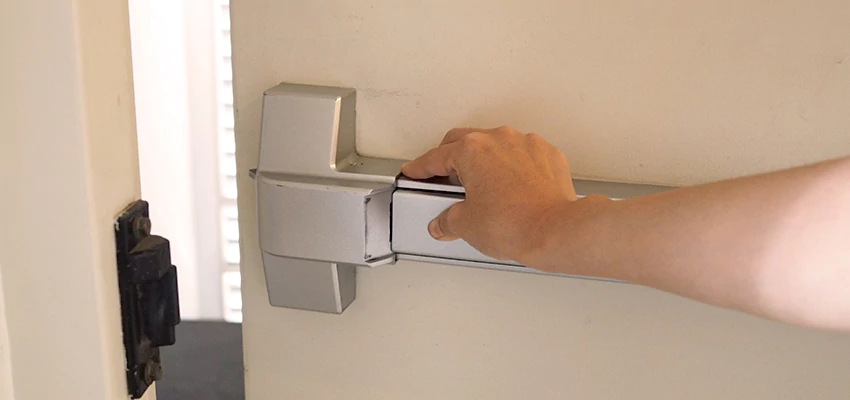 Roller Gate Panic Bar Installation in Rubidoux, California